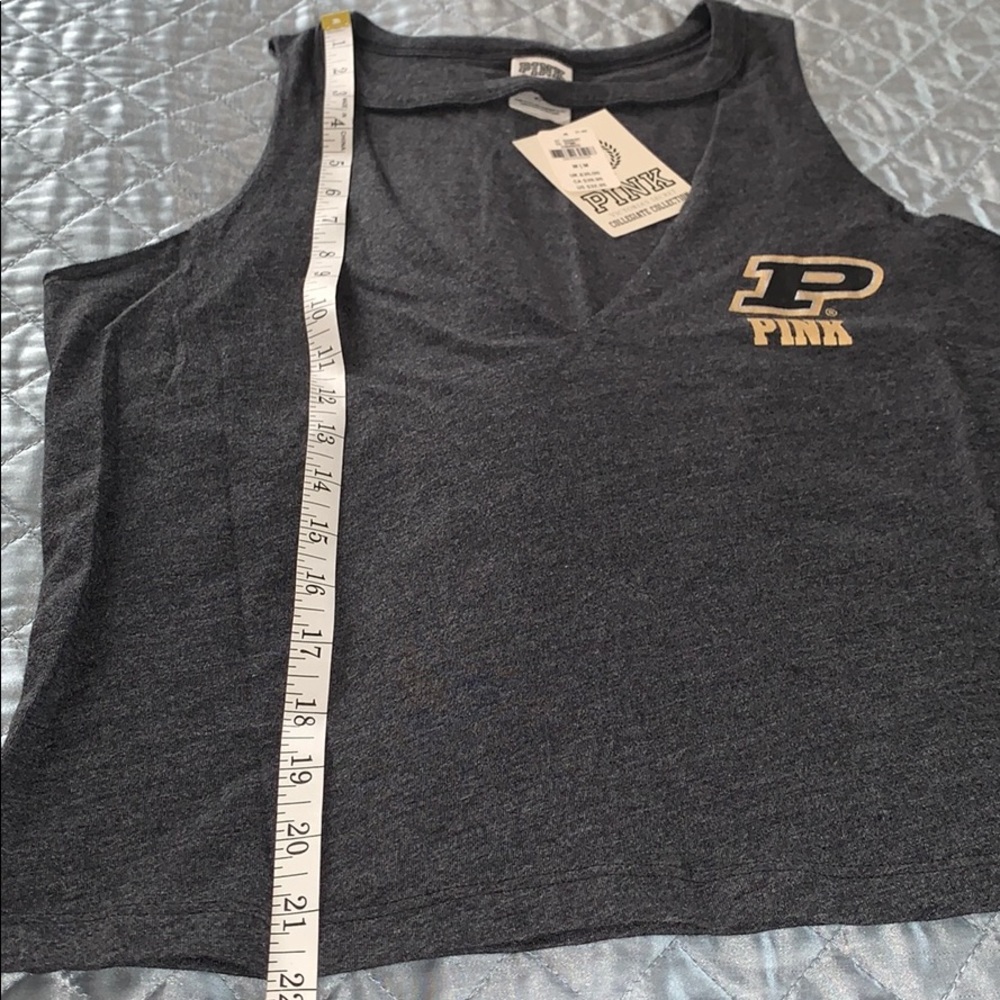 PINK Purdue Choker Neck Muscle Tank - NWT - Picture 4 of 4
